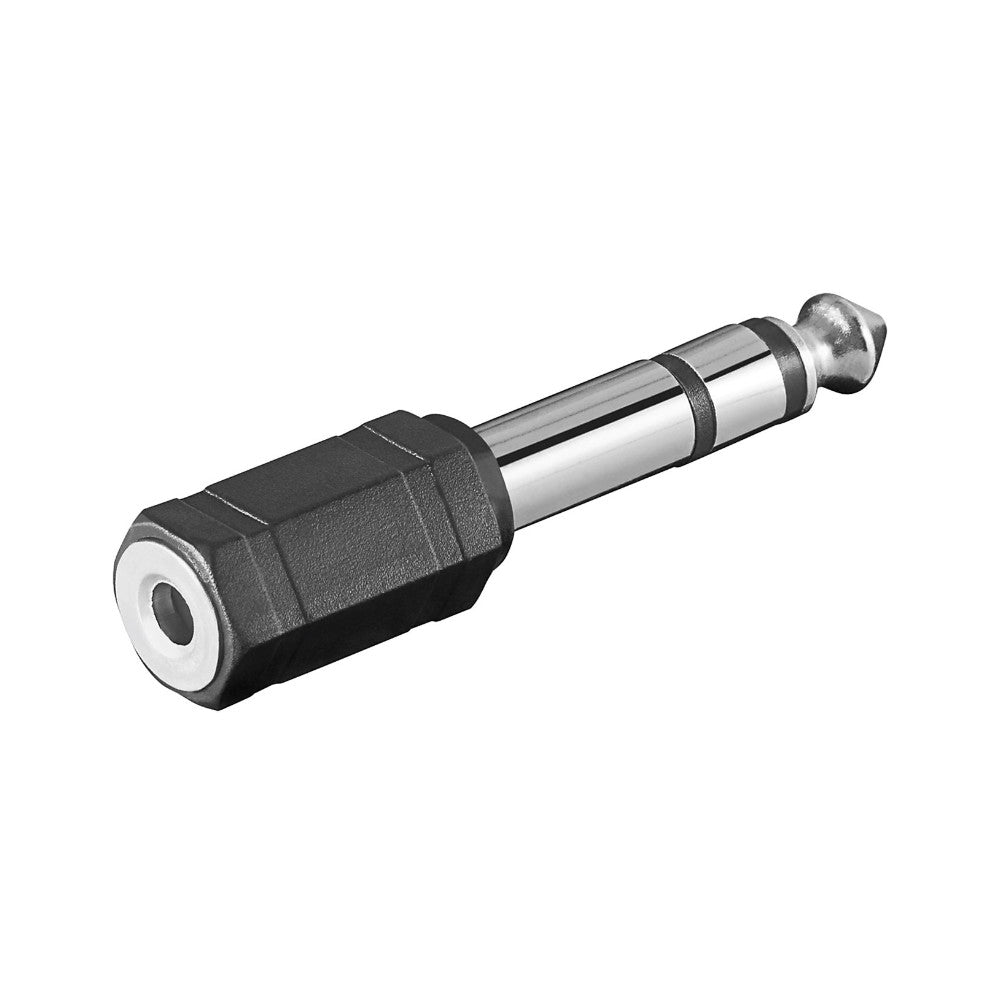 Adapter 3,5mm Buchse - 6,35mm Klinkenstecker - MediaKabel