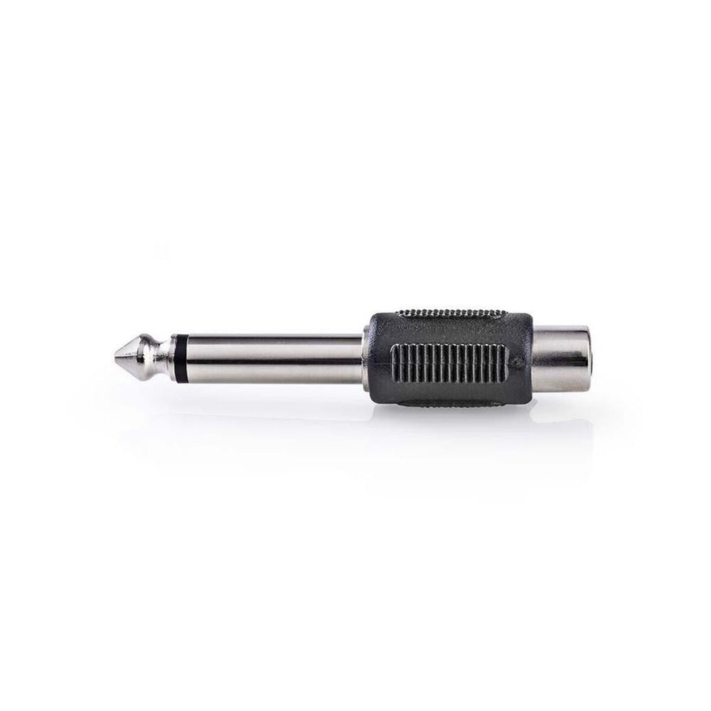 Adapter Cinchbuchse - 6,35mm Klinkenstecker - MediaKabel