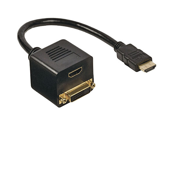 Adapter HDMI-Stecker - HDMI-Buchse + DVI-Buchse - MediaKabel