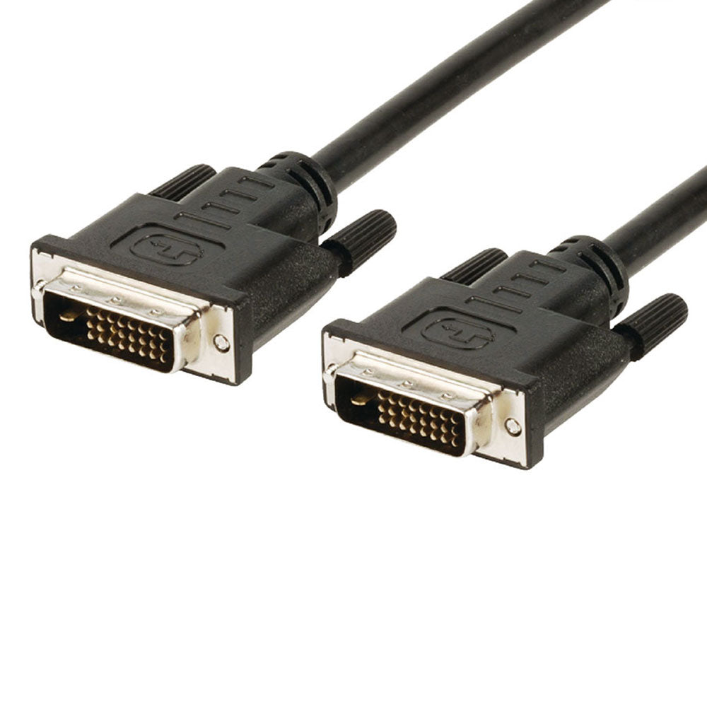 DVI-Kabel 24+1 Dual Link Schwarz - MediaKabel