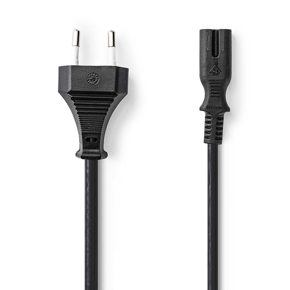 Eurokabel Eurostecker- Doppelnut schwarz - MediaKabel