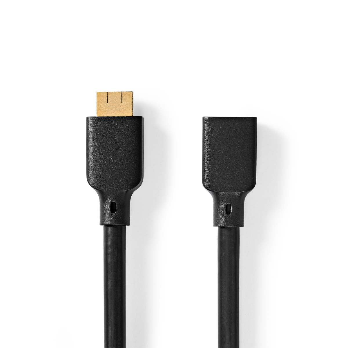 HDMI 2.1 Verlängerung Stecker - Buchse 8K UHD schwarz - MediaKabel