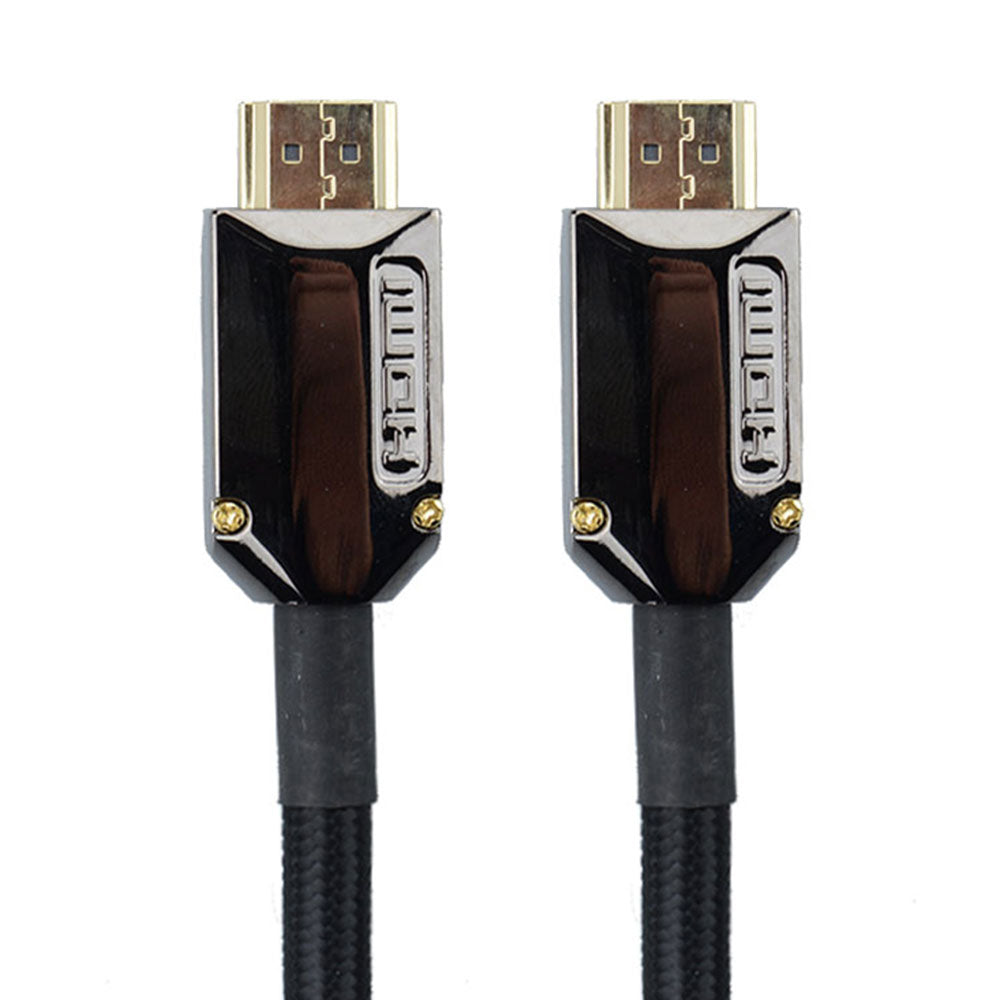 HDMI Kabel Stecker - Stecker 4K gewebeummanelt Metallstecker - MediaKabel