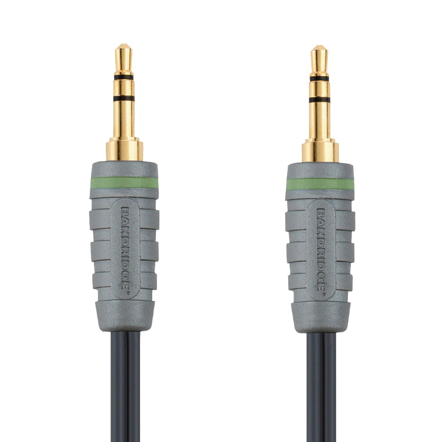 Klinkenkabel 3,5mm Stecker - Stecker 24K 0,5m - MediaKabel