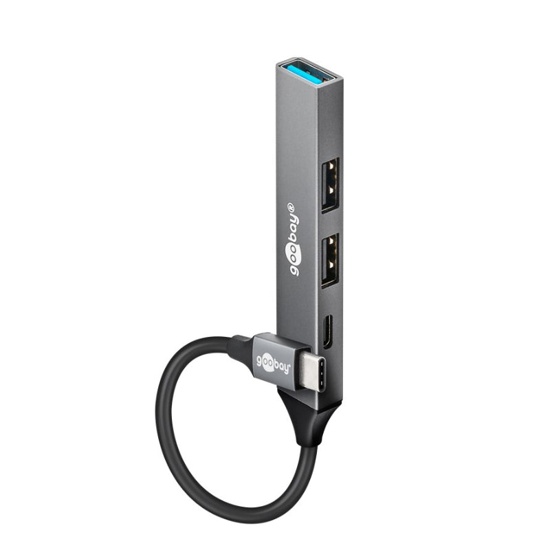 USB 3.2 Hub 4-Port USB-C auf USB A / USB C