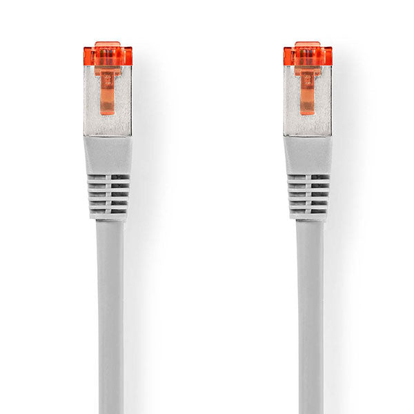Patchkabel CAT6 S/FTP RJ45 LSZH Grau - MediaKabel