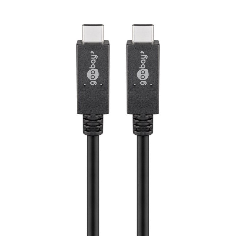 USB 3.2 Kabel Stecker C - Stecker C 100W 20Gbps 1m - MediaKabel