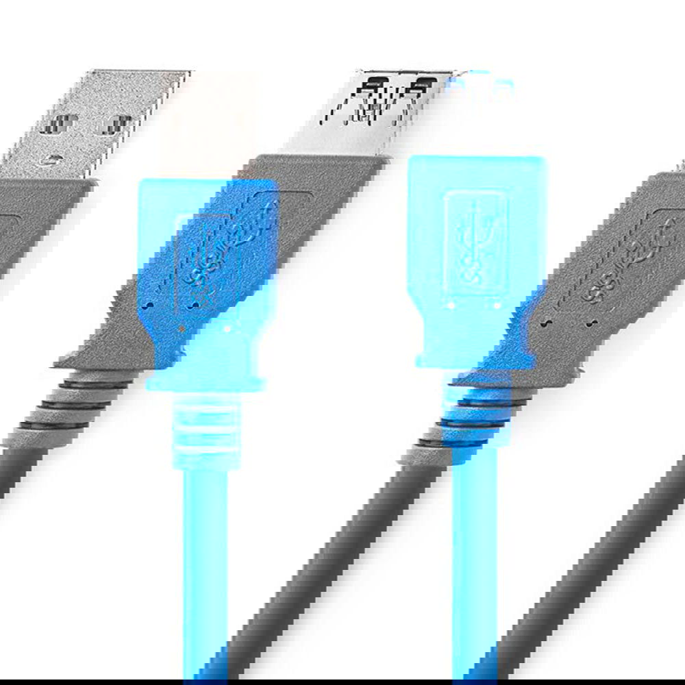 USB 3.2 Verlängerung Stecker A - Buchse A Blau - MediaKabel