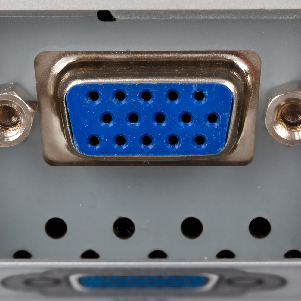 VGA-Kabel 15-polig Stecker - Stecker schwarz - MediaKabel