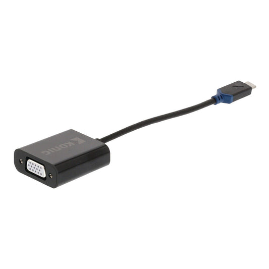 Adapter USB-C - VGA Schwarz - MediaKabel