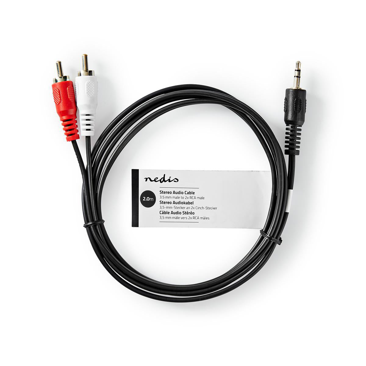 Adapterkabel 3,5mm Stecker - 2x Cinchstecker - MediaKabel