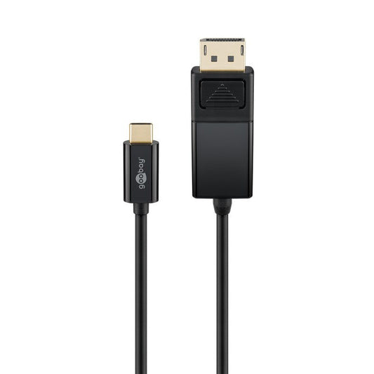 Adapterkabel USB-C-Stecker - DisplayPort-Stecker 4K 1,2m - MediaKabel
