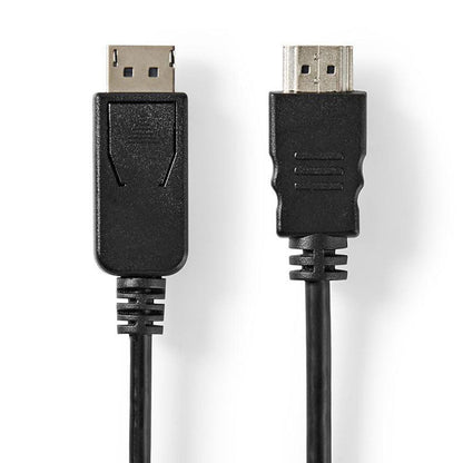 DisplayPort-HDMI Adapterkabel DP-Stecker - HDMI-Stecker 4K - MediaKabel