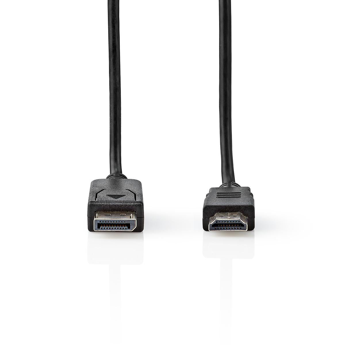 DisplayPort-HDMI Adapterkabel DP-Stecker - HDMI-Stecker 4K - MediaKabel