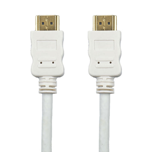 HDMI Kabel Stecker - Stecker 4K Weiß 0,5m - MediaKabel