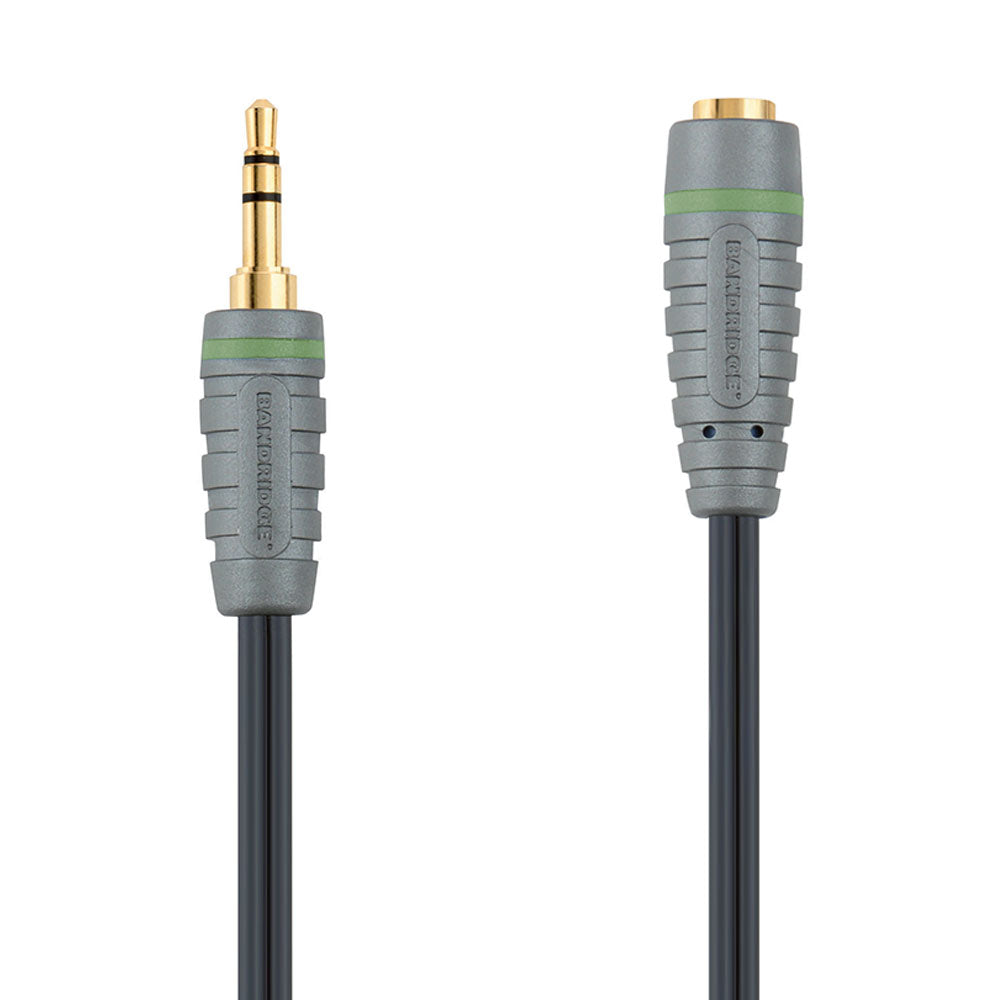 Klinkenkabel 3,5mm Stecker - Buchse Verlängerung - MediaKabel
