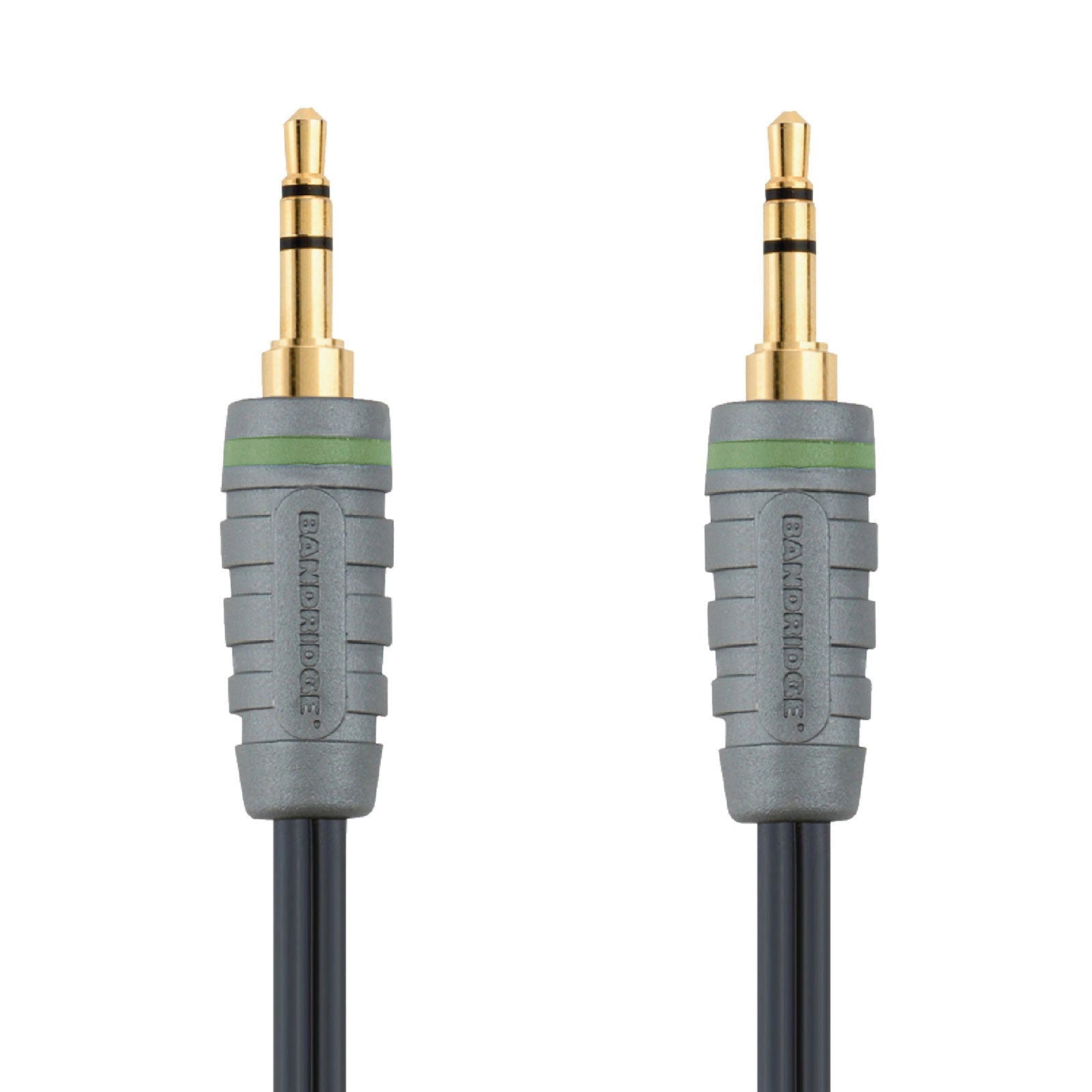 Klinkenkabel 3,5mm Stecker - Stecker 24K 0,5m - MediaKabel