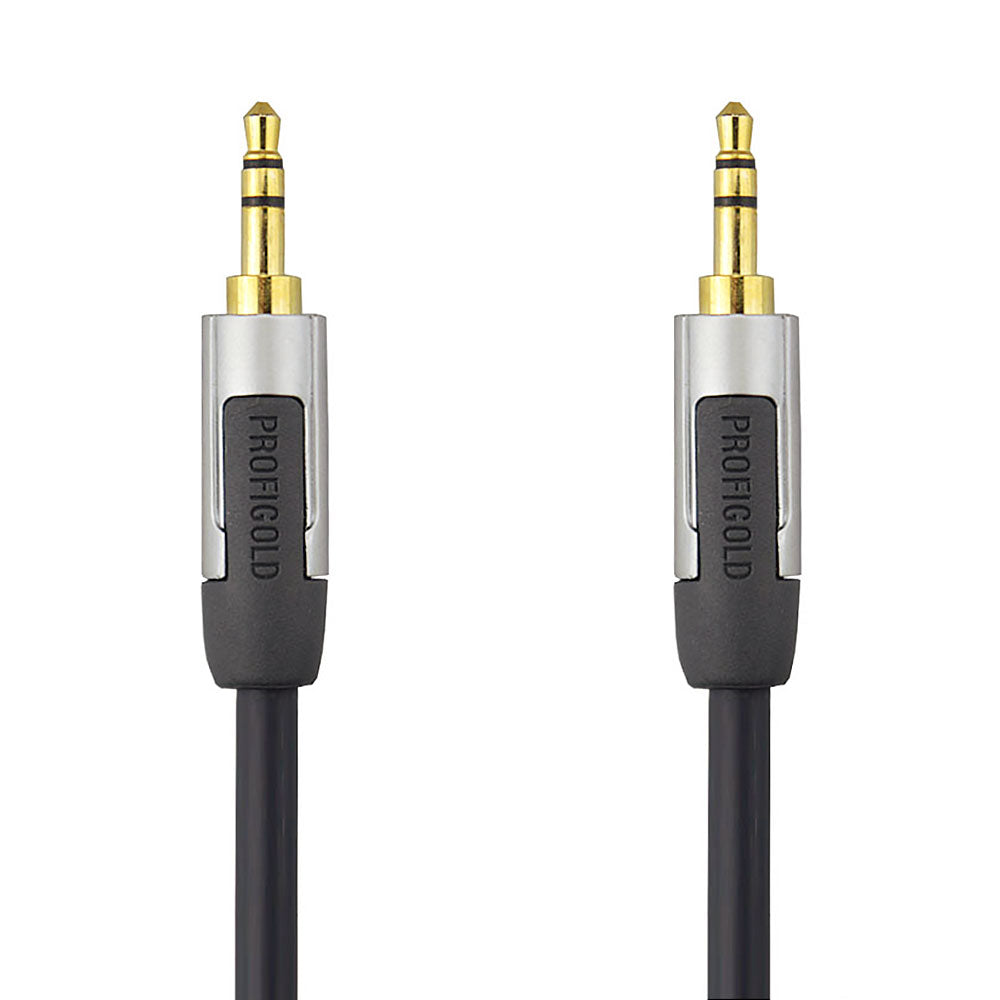 Klinkenkabel 3,5mm Stecker - Stecker 24K OFC Profigold - MediaKabel