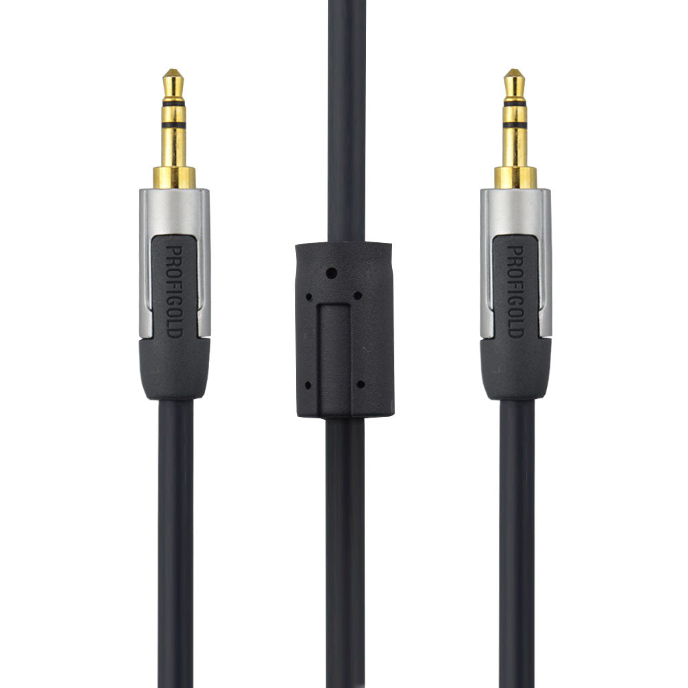 Klinkenkabel 3,5mm Stecker - Stecker 24K OFC Profigold - MediaKabel