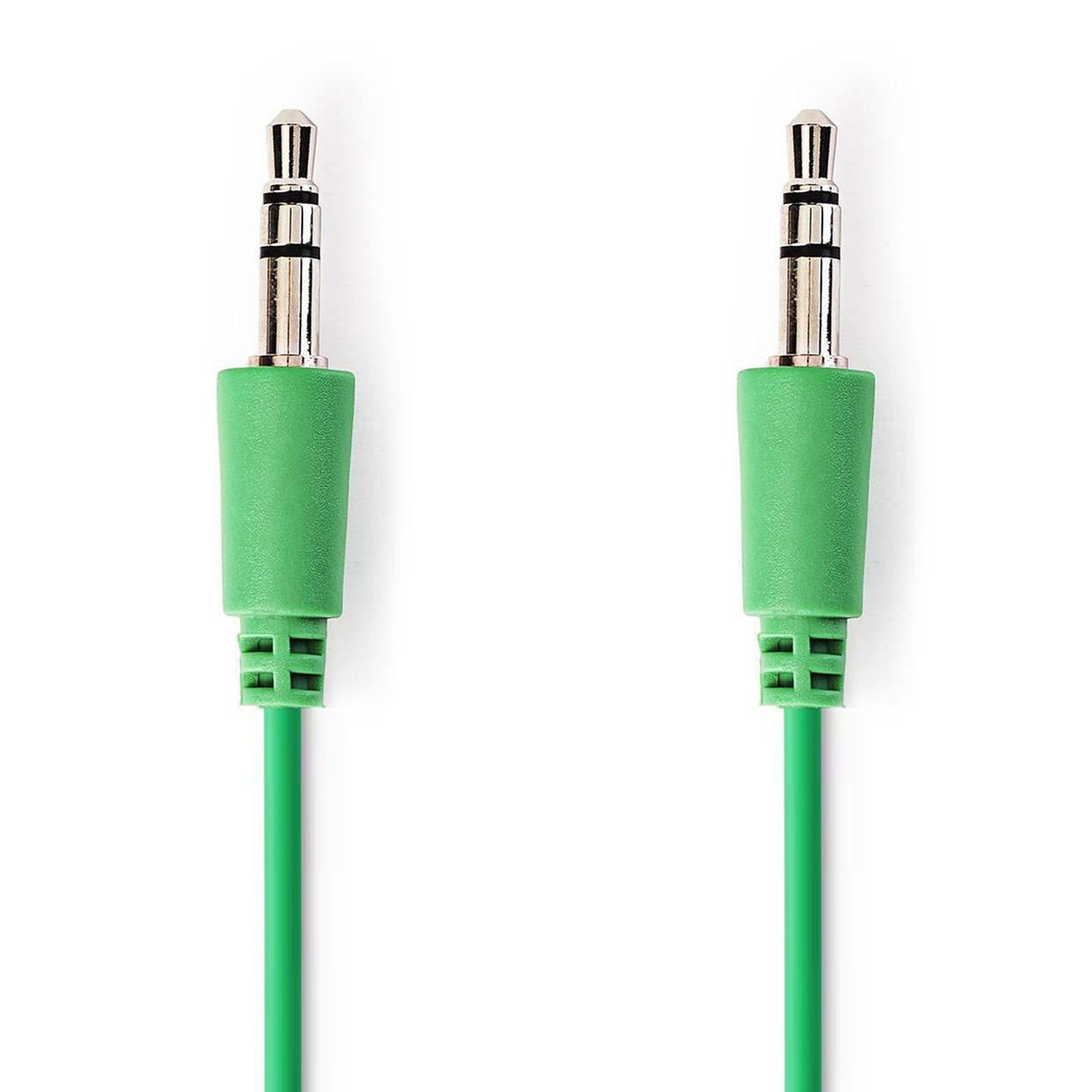Klinkenkabel 3,5mm Stecker - Stecker grün 1m - MediaKabel