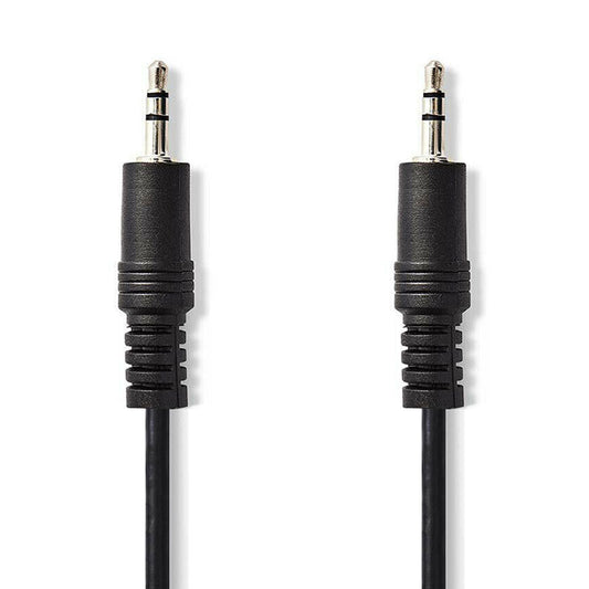 Klinkenkabel 3,5mm Stecker - Stecker schwarz - MediaKabel