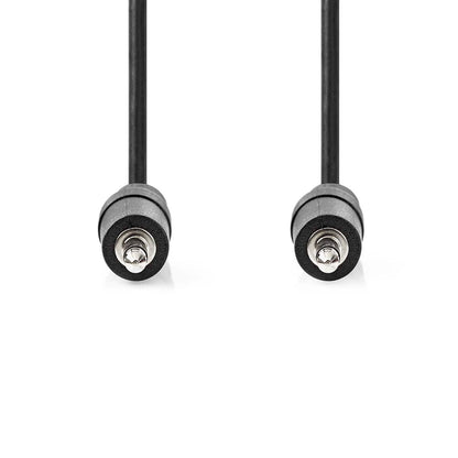 Klinkenkabel 3,5mm Stecker - Stecker schwarz - MediaKabel