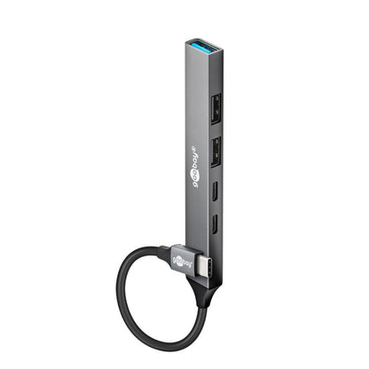 USB 3.2 Hub 5-Port USB-C auf USB-A / USB-C