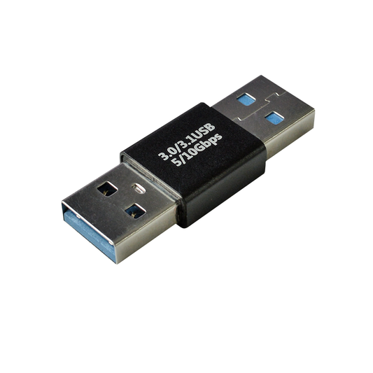 USB 3.2 Gen 2 Adapter Stecker A - Stecker A Aluminium