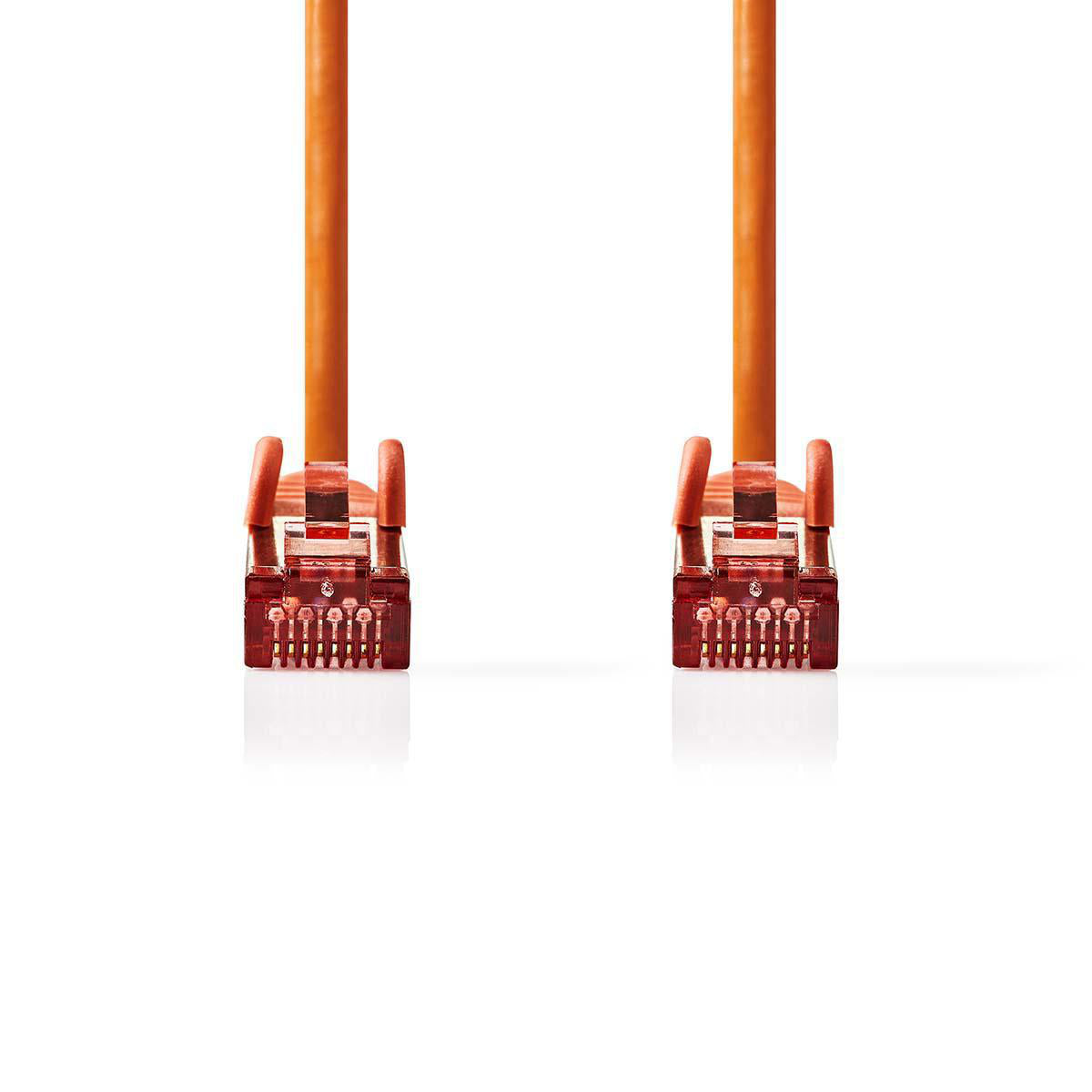 Patchkabel CAT6 S/FTP RJ45 LSZH Orange - MediaKabel