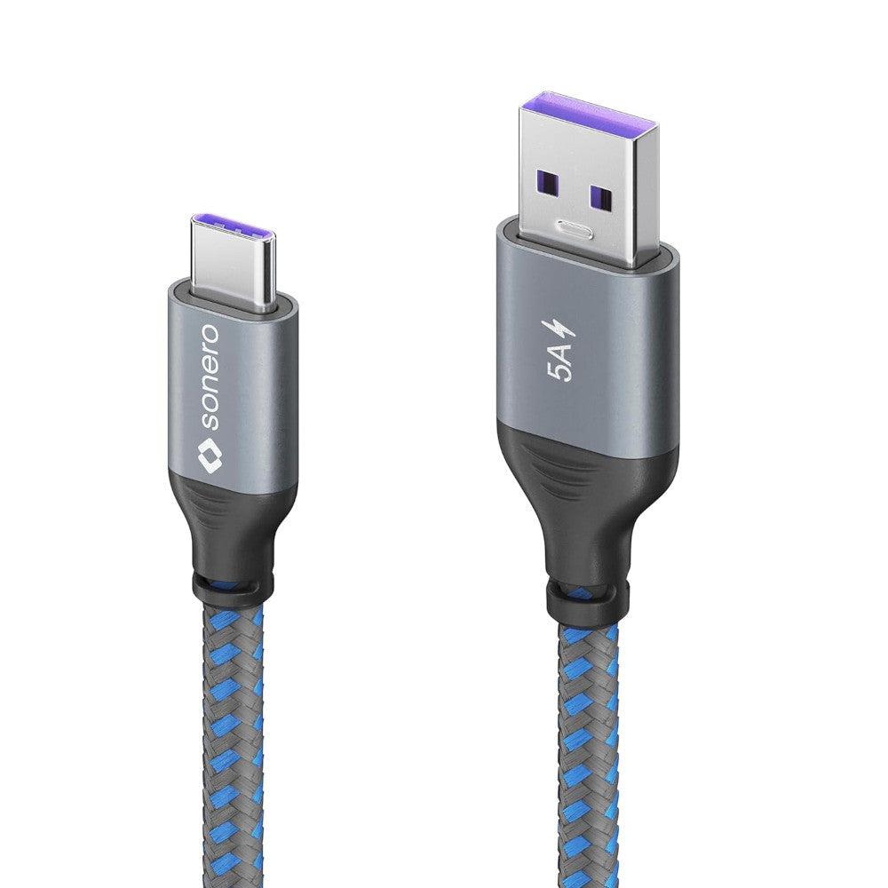 Premium USB 2.0 Kabel Stecker A - Stecker C 25W Aluminium - MediaKabel