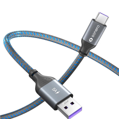 Premium USB 2.0 Kabel Stecker A - Stecker C 25W Aluminium - MediaKabel