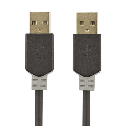 USB 2.0 Kabel Stecker A - Stecker A Premium 1m - MediaKabel