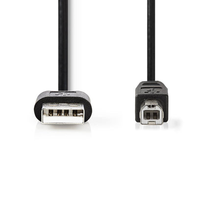 USB 2.0 Kabel Stecker A - Stecker B - MediaKabel
