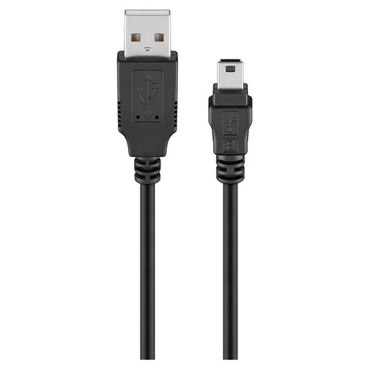 USB 2.0 Kabel Stecker A - Stecker Mini-B - MediaKabel