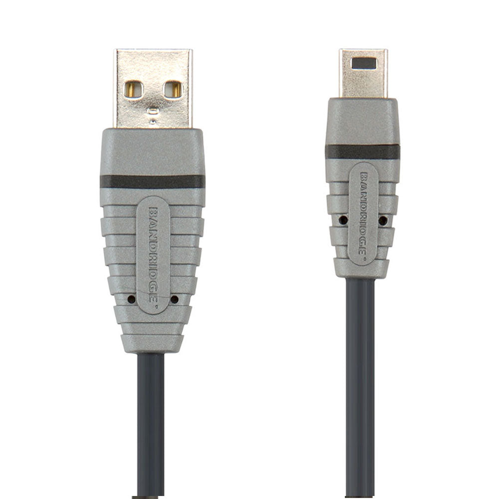 USB 2.0 Kabel Stecker A - Stecker Mini-B Premium 4,5m - MediaKabel