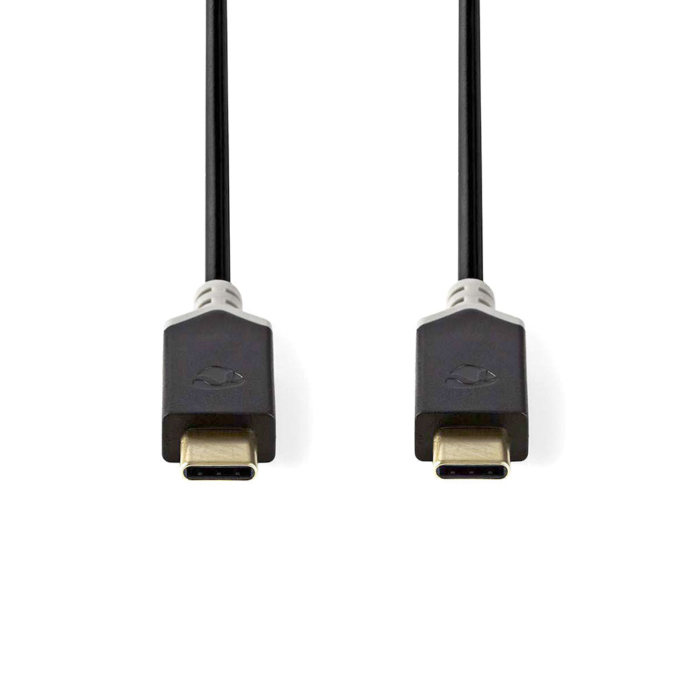 USB 3.2 Kabel Stecker-C auf Stecker-C 100W 10Gbps 1m - MediaKabel