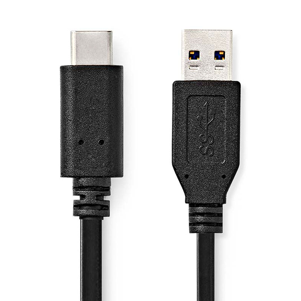 USB 3.2 Kabel Stecker A Stecker C 60W 10Gbps 1m - MediaKabel
