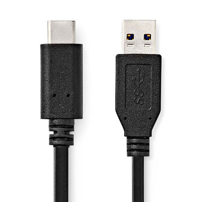 USB 3.2 Kabel Stecker A Stecker C 60W 10Gbps 1m - MediaKabel