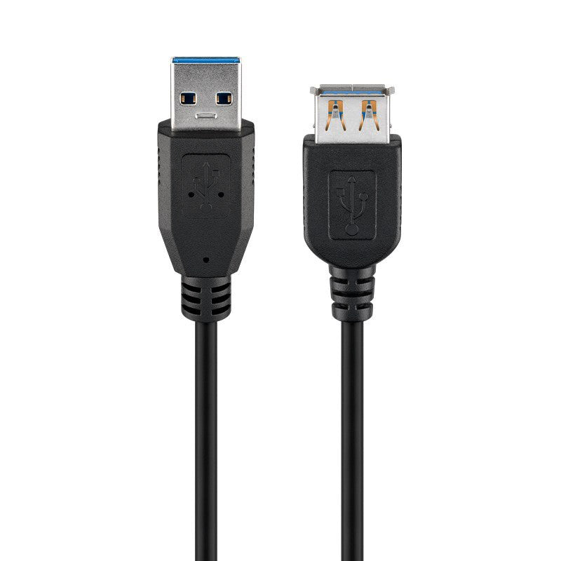USB 3.2 Verlängerung Stecker A - Buchse A 1m - MediaKabel