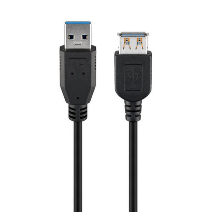 USB 3.2 Verlängerung Stecker A - Buchse A 1m - MediaKabel