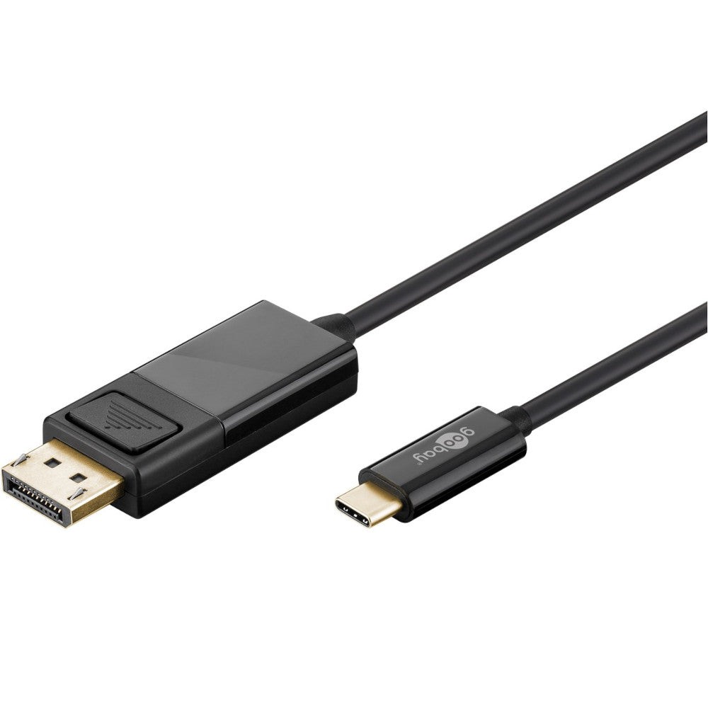 Adapterkabel USB-C-Stecker - DisplayPort-Stecker 4K 1,2m