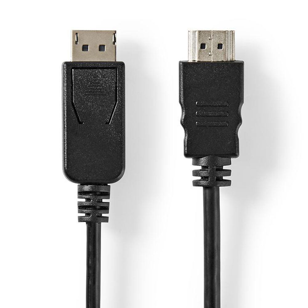 Video Kabel, 2 Meter, 3 Meter, DisplayPort 1.2, DisplayPort-Stecker, HDMI-Stecker, Robust, MediaKabel
