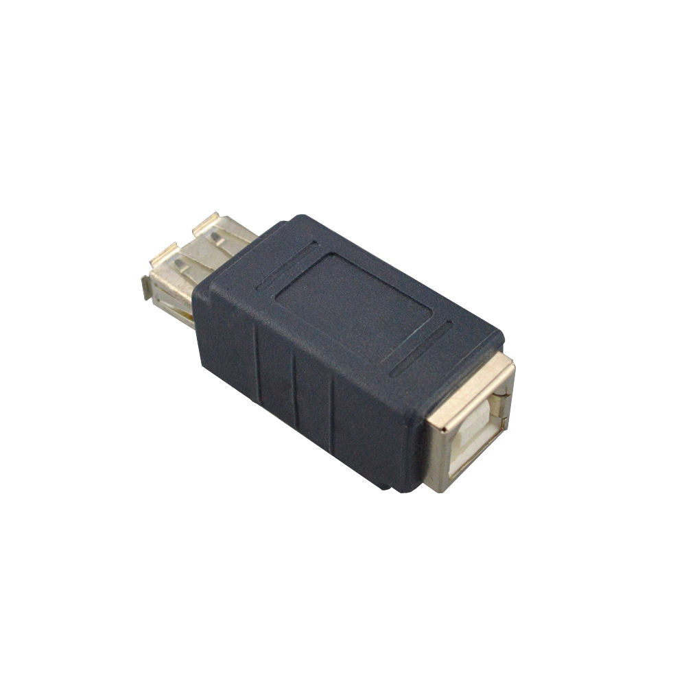 Adapter, USB Adapter, USB Buchse Typ A, USB Stecker Typ A, USB 2. 0 (kompatibel zu USB 3.0, 3.1 und 3.2), Sschwarz, 480 Mbit/s, MediaKabel